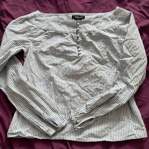 Vintage Boat Neck Blouse
